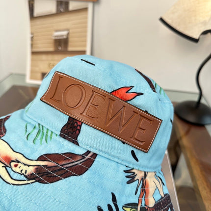 LOEWE 26S COTTON BUCKET HAT STYLE 109