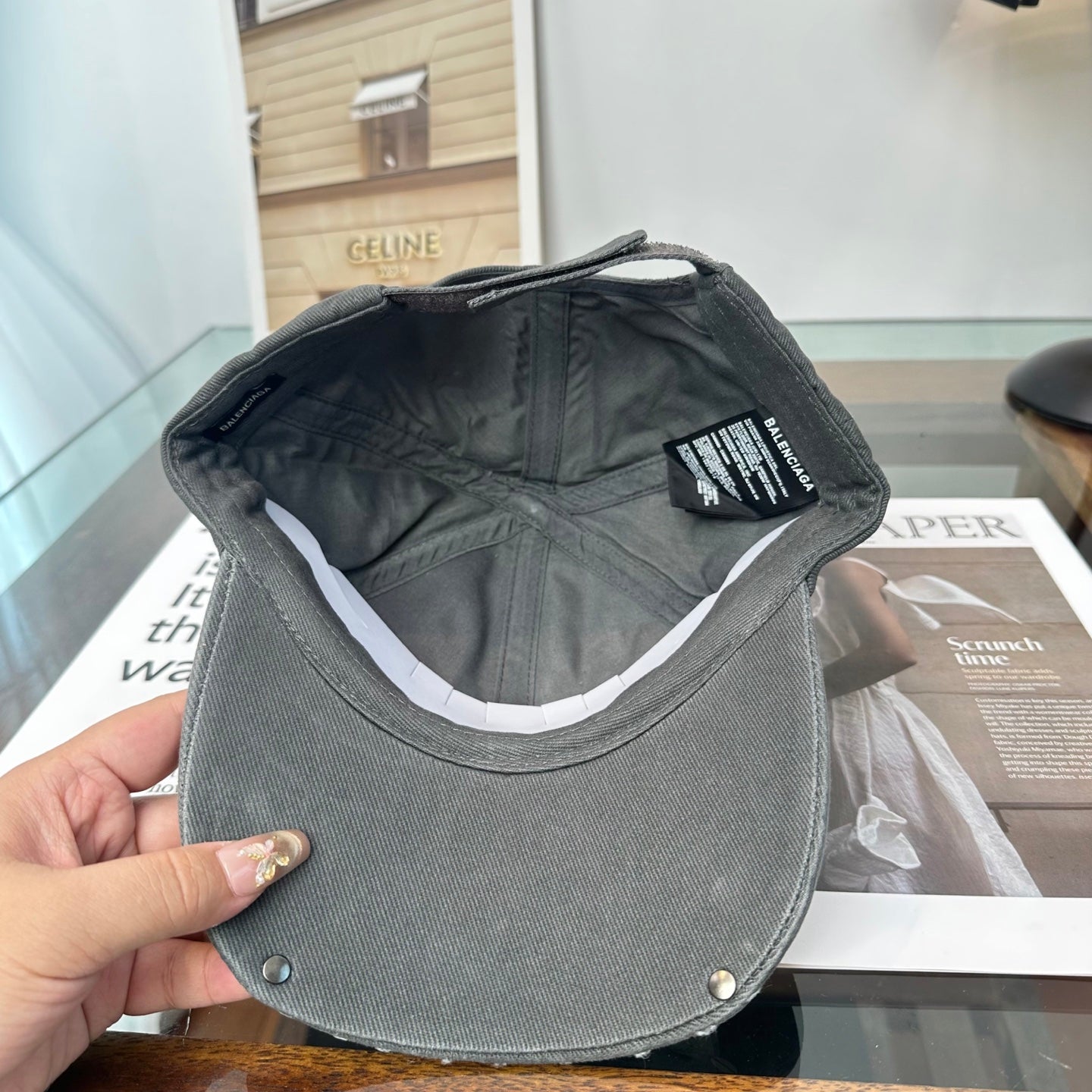 BALENCIAGA 26S BASEBALL CAP STYLE 117