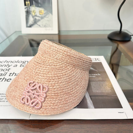 LOEWE 26S RAFFIA SUN VISOR HAT STYLE 199