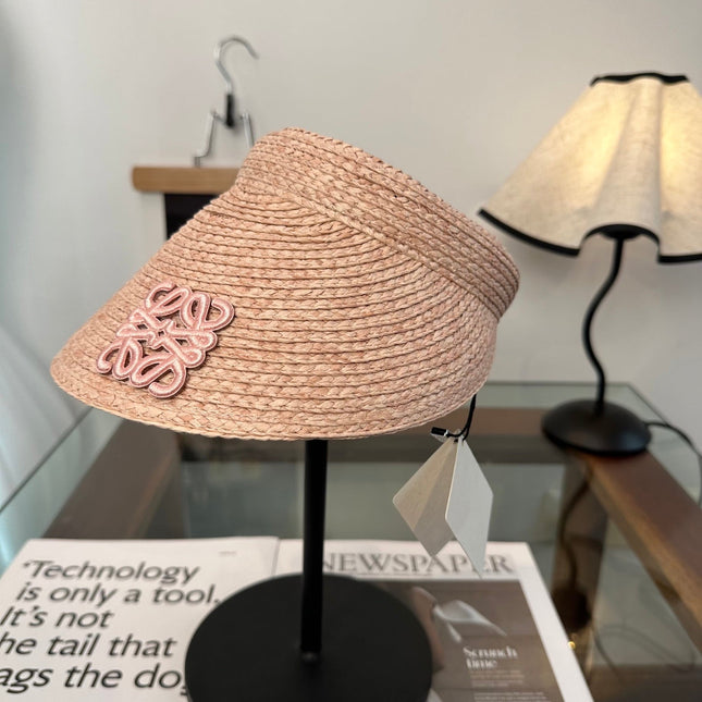 LOEWE 26S RAFFIA SUN VISOR HAT STYLE 199