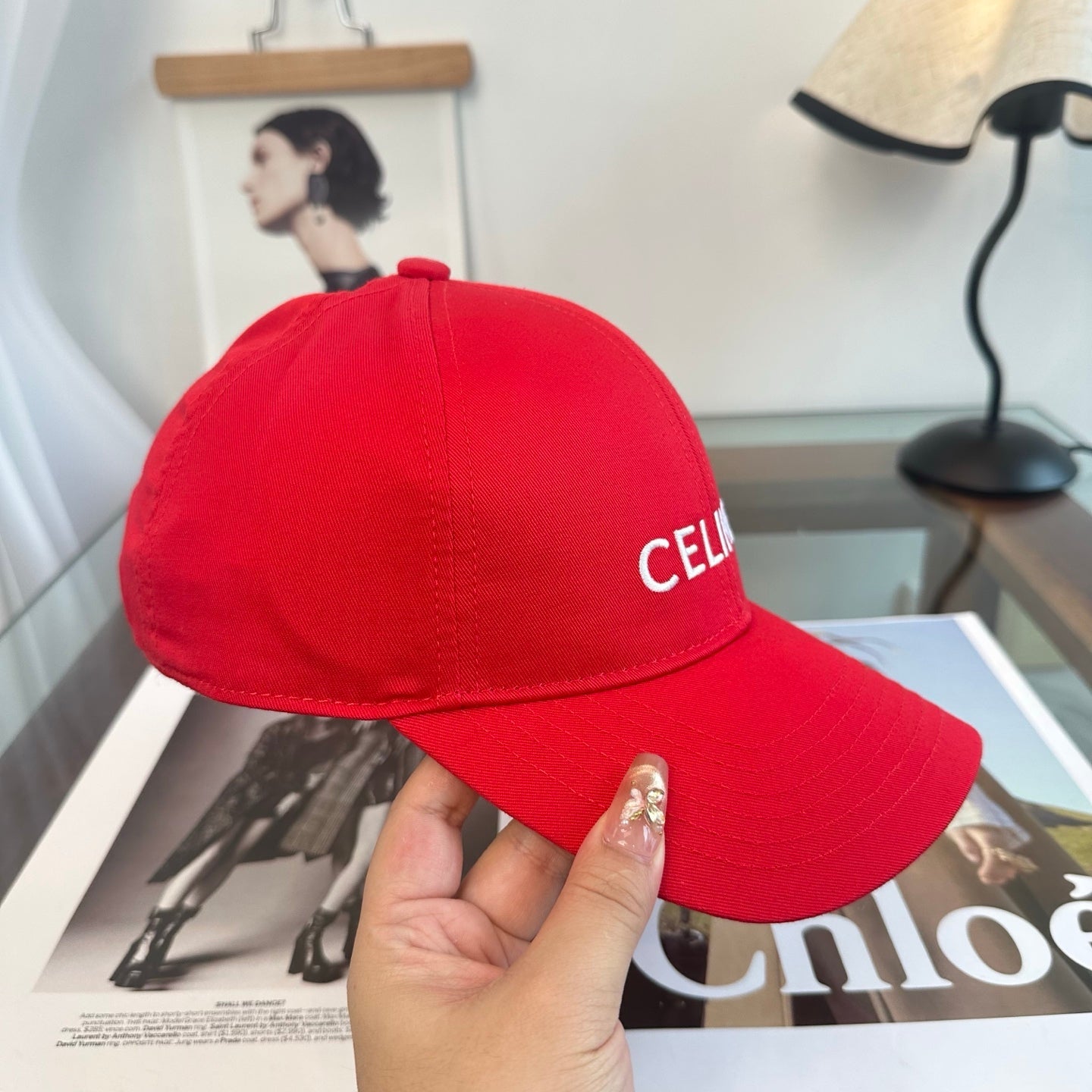 CELINE 26S BASEBALL CAP STYLE 155