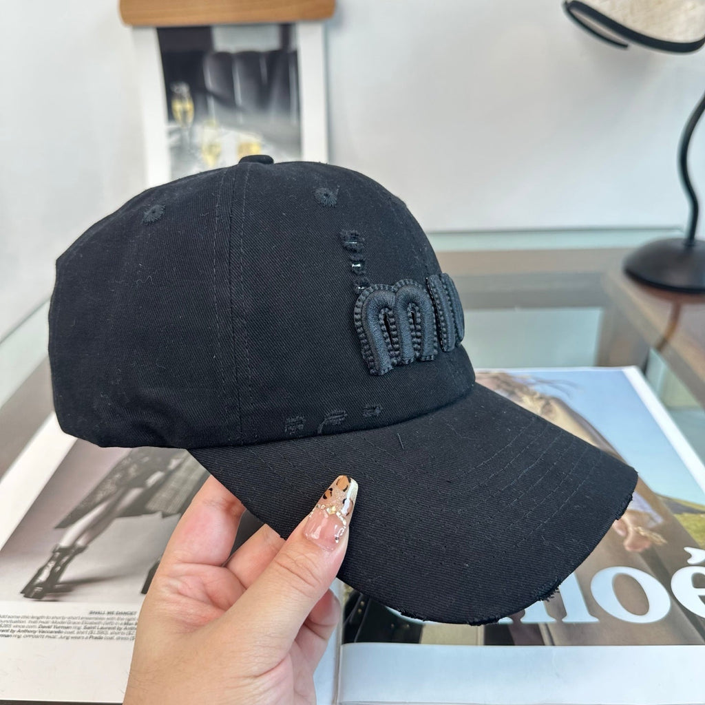 MIUMIU 26S BASEBALL CAP 346773