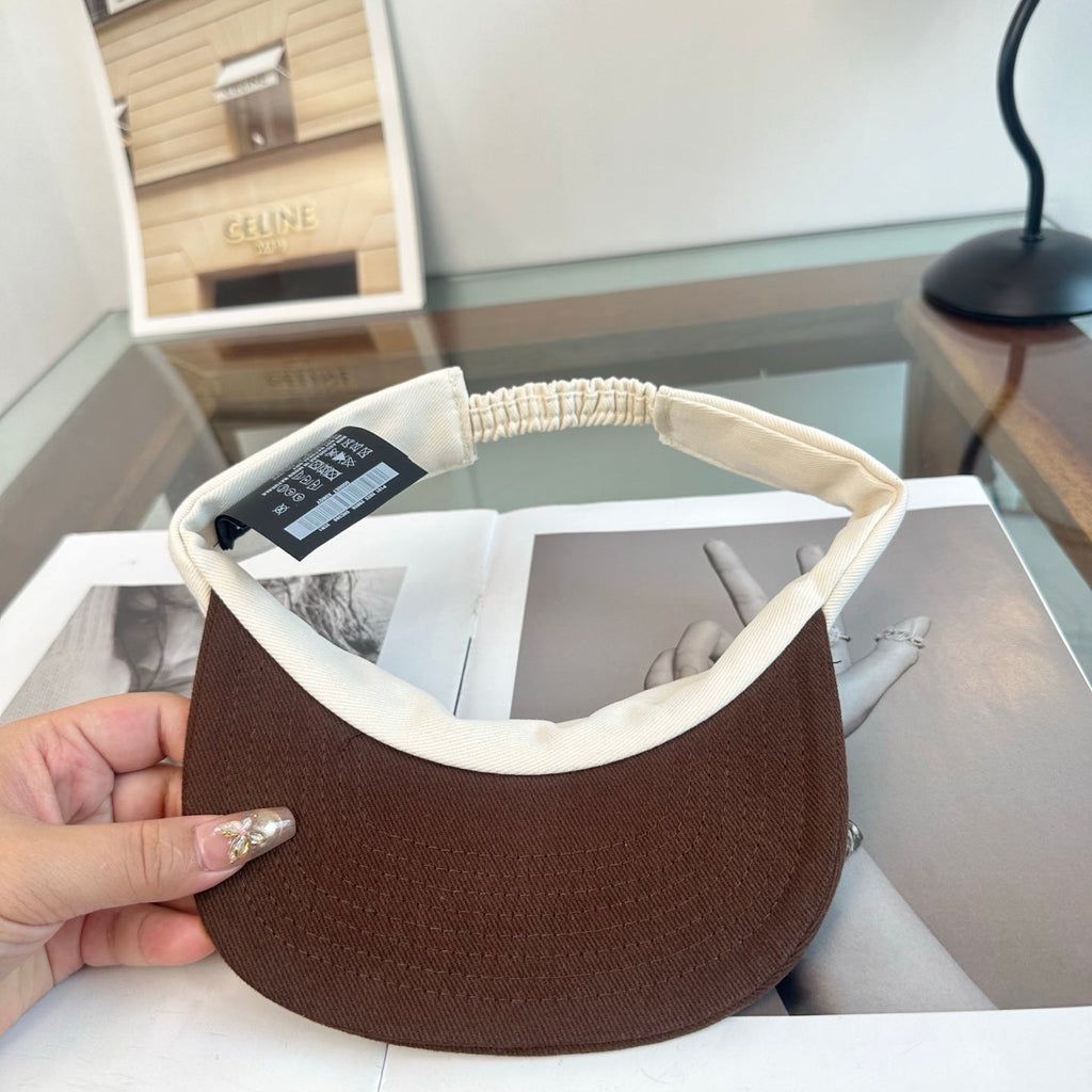 MIUMIU 26S CLASSIC LOGO SUN VISOR 346911