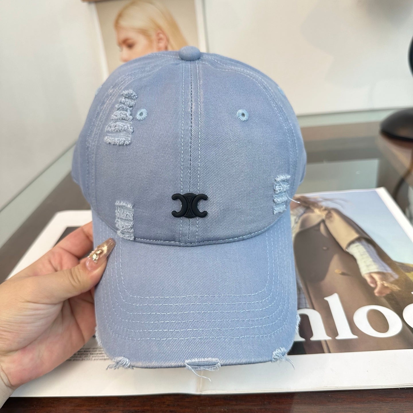CELINE 26S BASEBALL CAP STYLE 174