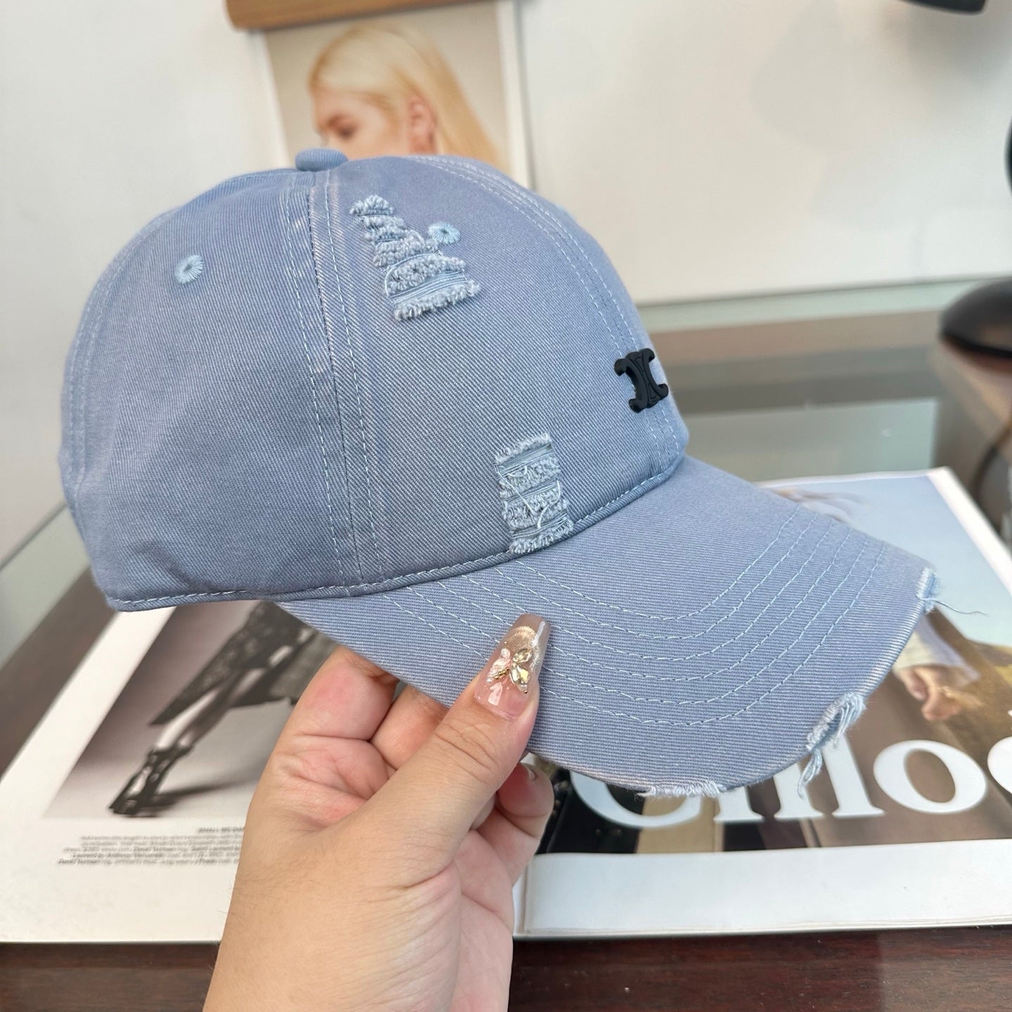 CELINE 26S BASEBALL CAP STYLE 174
