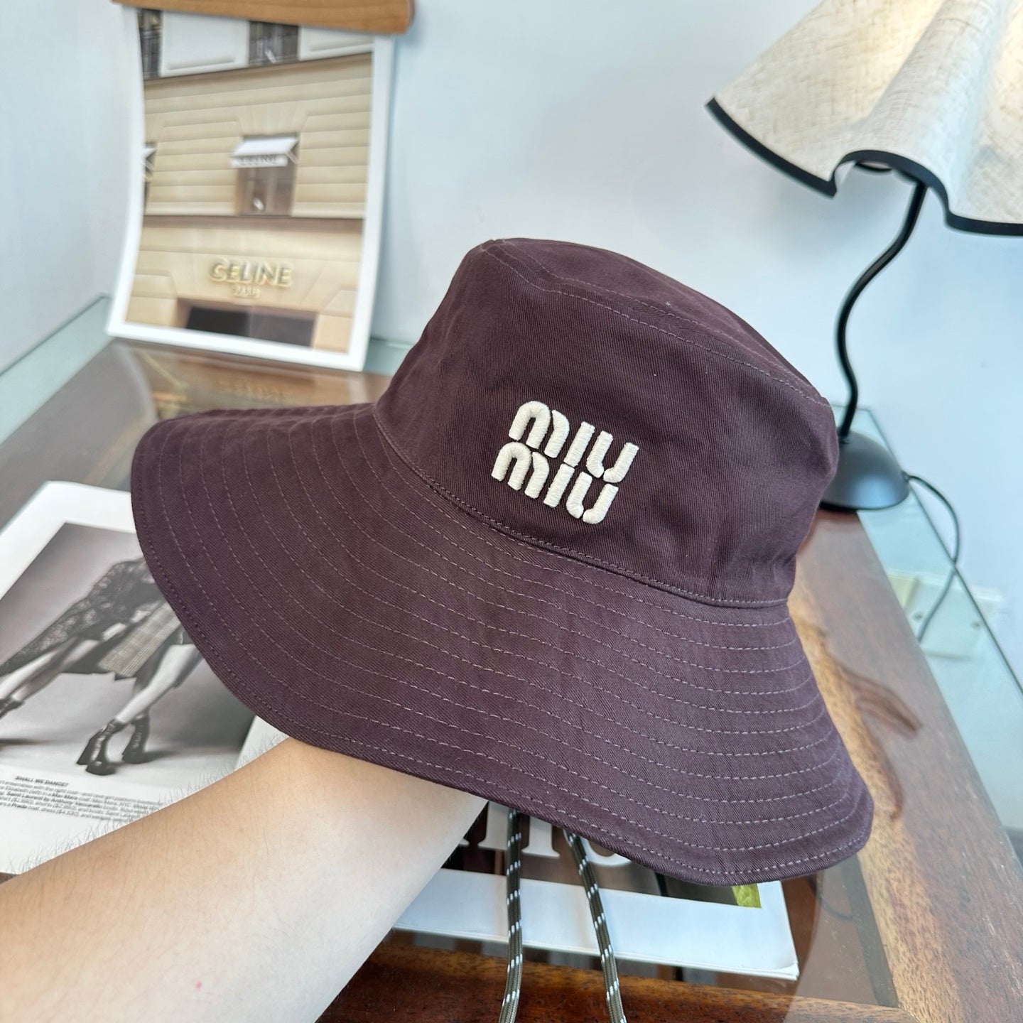 MIUMIU 26S BUCKET HAT 336106