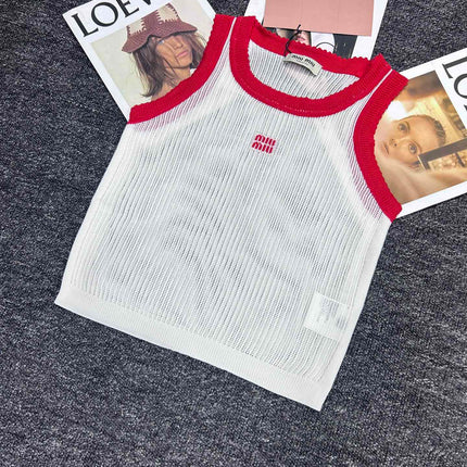 MIUMIU SLEEVELESS TOP STYLE 635