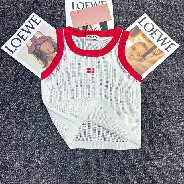 MIUMIU SLEEVELESS TOP STYLE 635