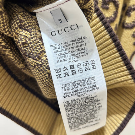 GUCCI 26S SHORT-SLEEVE KNIT TOP 549
