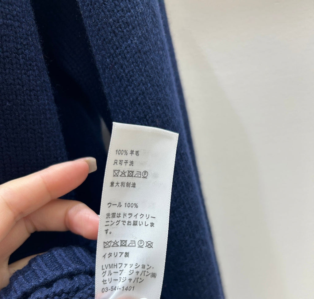 CELINE 26S LONG SLEEVE V-NECK SWEATER 176