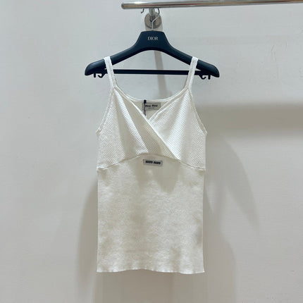 MIUMIU 26S KNIT CAMISOLE TOP 1418