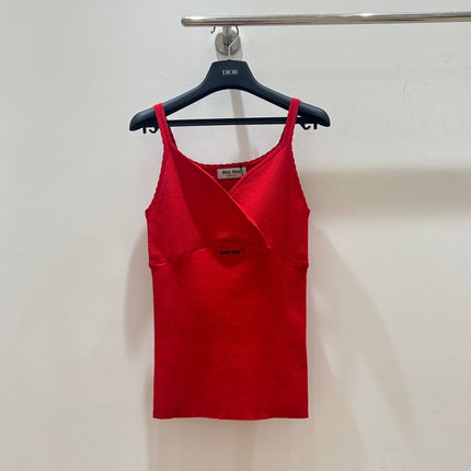 MIUMIU 26S KNIT CAMISOLE TOP 1419