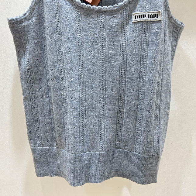 MIUMIU 26S KNIT TANK TOP 1332