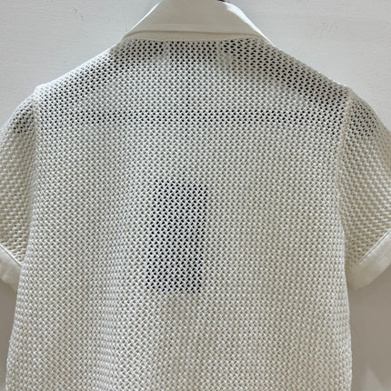 FENDI 26S SHORT SLEEVE KNIT SHIRT 061