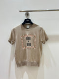DIOR 26S SHORT-SLEEVED SWEATER 1234