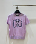DIOR 26S SHORT-SLEEVED SWEATER 1233