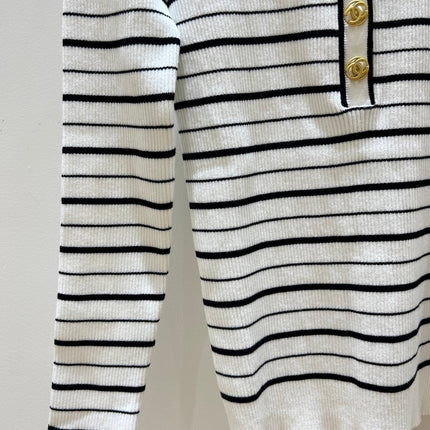 CHANEL 26S LONG SLEEVE KNIT TOP 1616