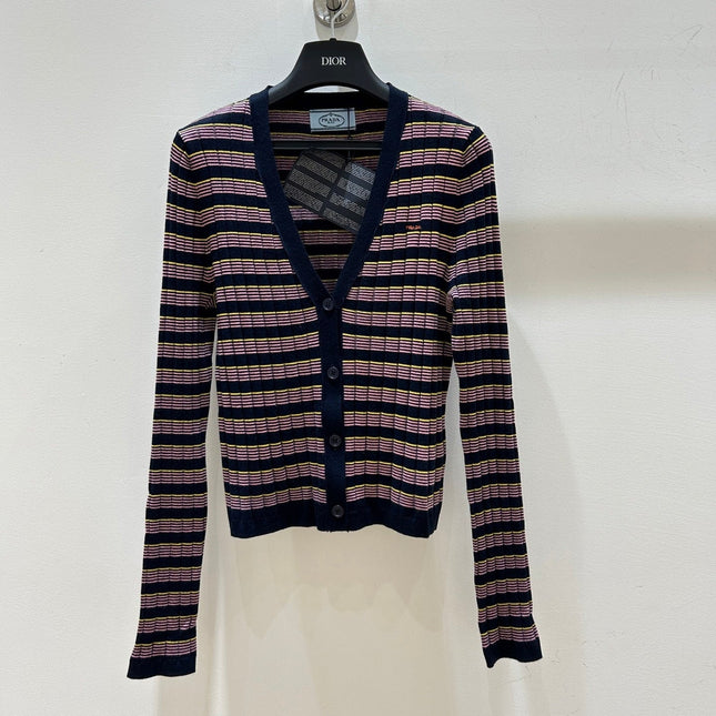 PRADA 26S V-NECK SWEATER 1143