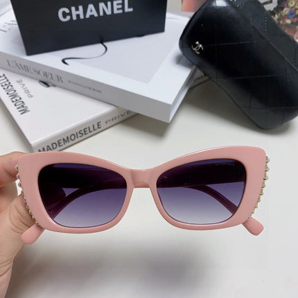 CHANEL 26S SHARP CAT EYE FRAME IN PINK ACETATE 404639