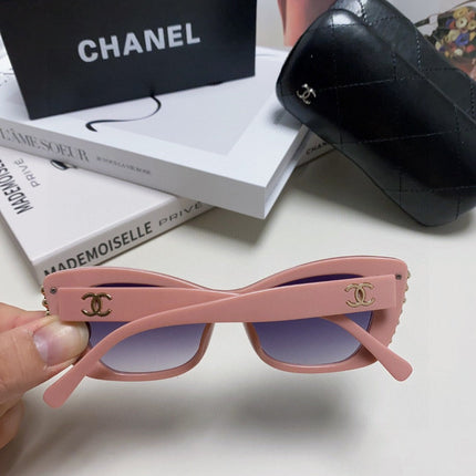 CHANEL 26S SHARP CAT EYE FRAME IN PINK ACETATE 404639