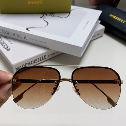 BURBERRY 26S AVIATOR FRAME IN METAL 424565