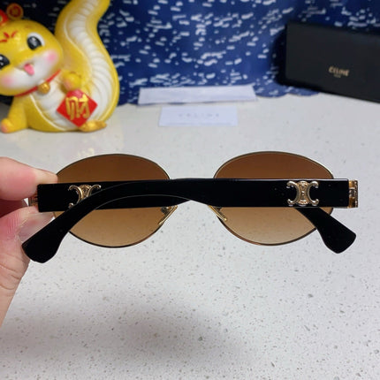 CELINE 26S OVAL FRAME IN METAL 493072