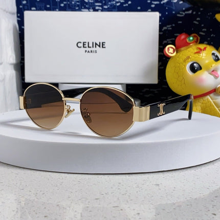 CELINE 26S OVAL FRAME IN METAL 493072