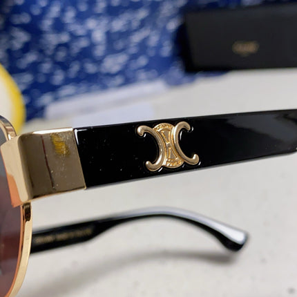 CELINE 26S OVAL FRAME IN METAL 493073