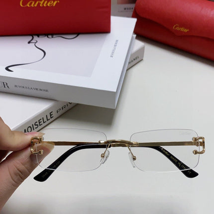 CARTIER 26S RECTANGULAR FRAME IN METAL 443356