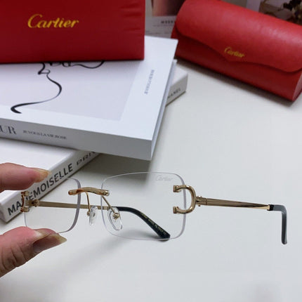 CARTIER 26S RECTANGULAR FRAME IN METAL 443356