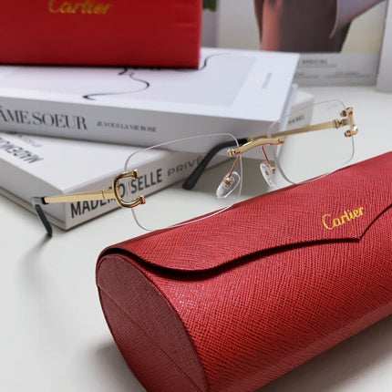 CARTIER 26S RECTANGULAR FRAME IN METAL 443356