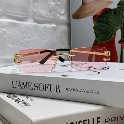 CARTIER 26S RECTANGULAR FRAME IN METAL 443357