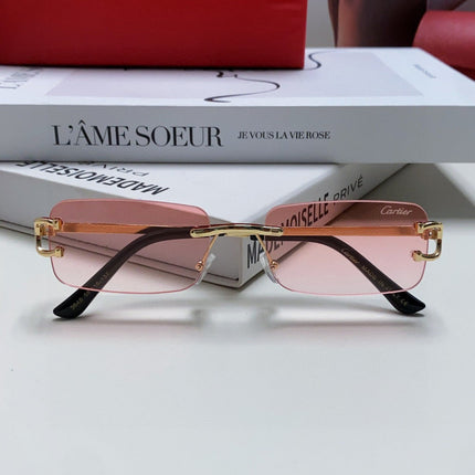 CARTIER 26S RECTANGULAR FRAME IN METAL 443357