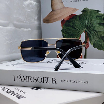 SQUARE FRAME SUNGLASSES 576880 IN METAL