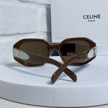 CELINE 26S OVERSIZED SQUARE FRAME IN ACETATE 486008