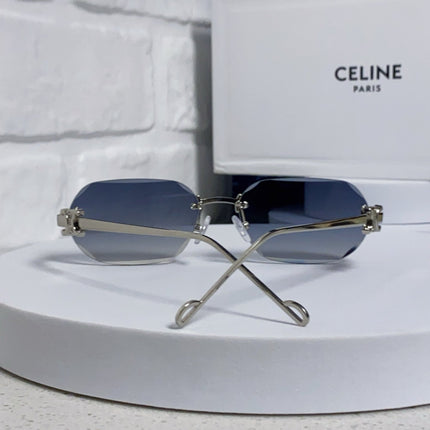 CELINE 26S POLYGONAL FRAME IN METAL 493097