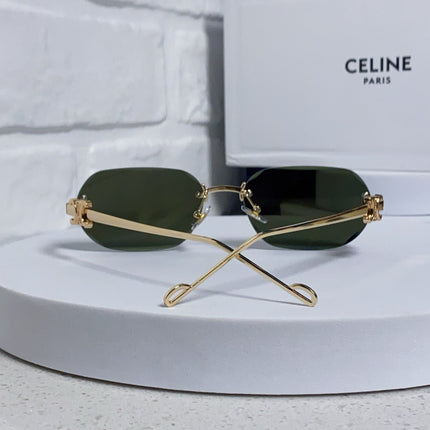 CELINE 26S POLYGONAL FRAME IN METAL 493099
