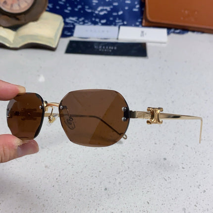 CELINE 26S SHIELD FRAME IN METAL 426365