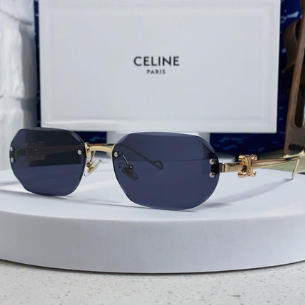 CELINE 26S POLYGONAL FRAME IN METAL 493101