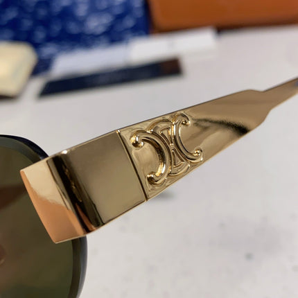 CELINE 26S RIMLESS OVAL FRAME IN METAL 493104