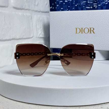 DIOR 26S SQUARE FRAME IN METAL 502862