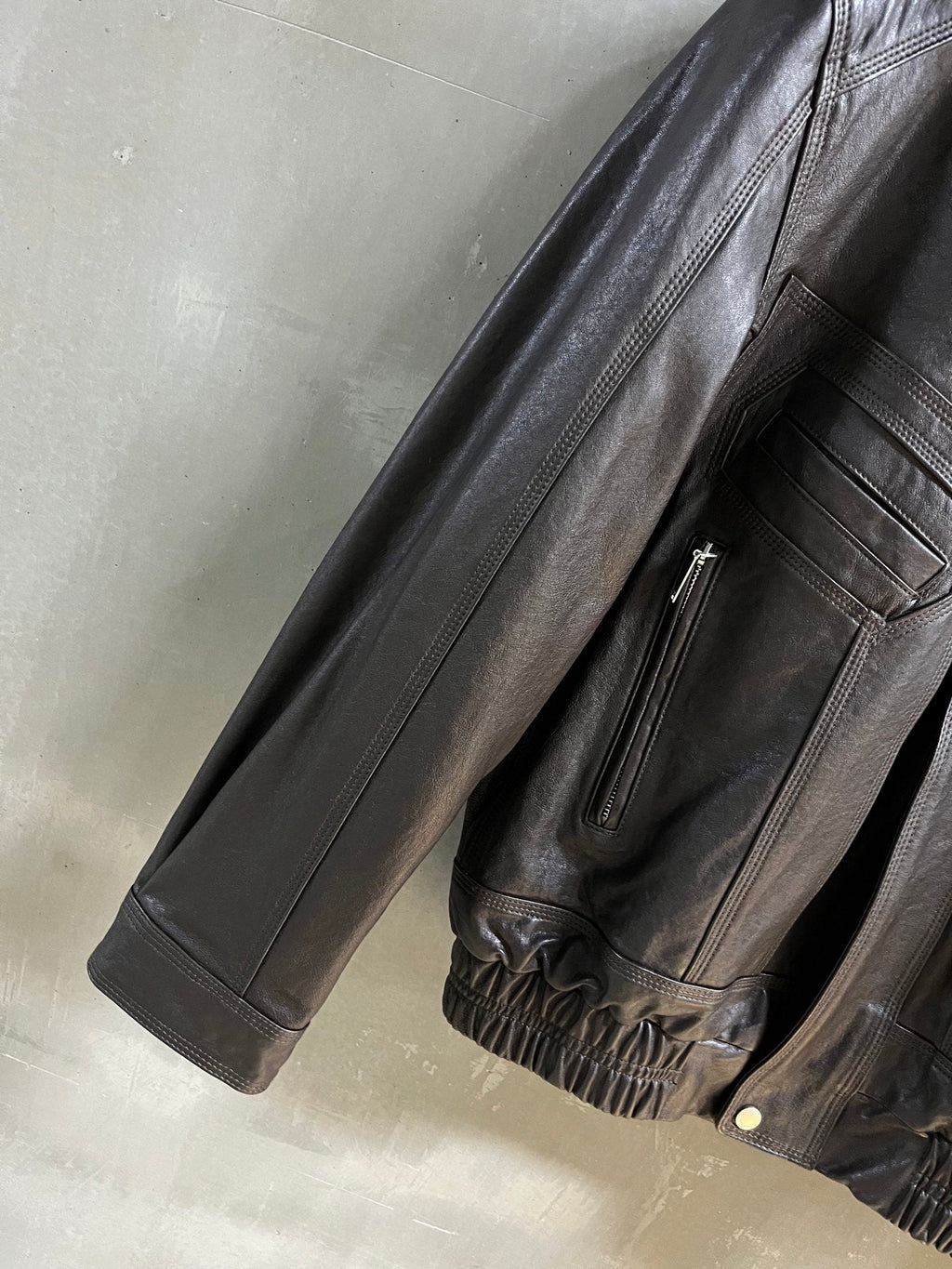 YSL 25S LEATHER JACKET STYLE 220