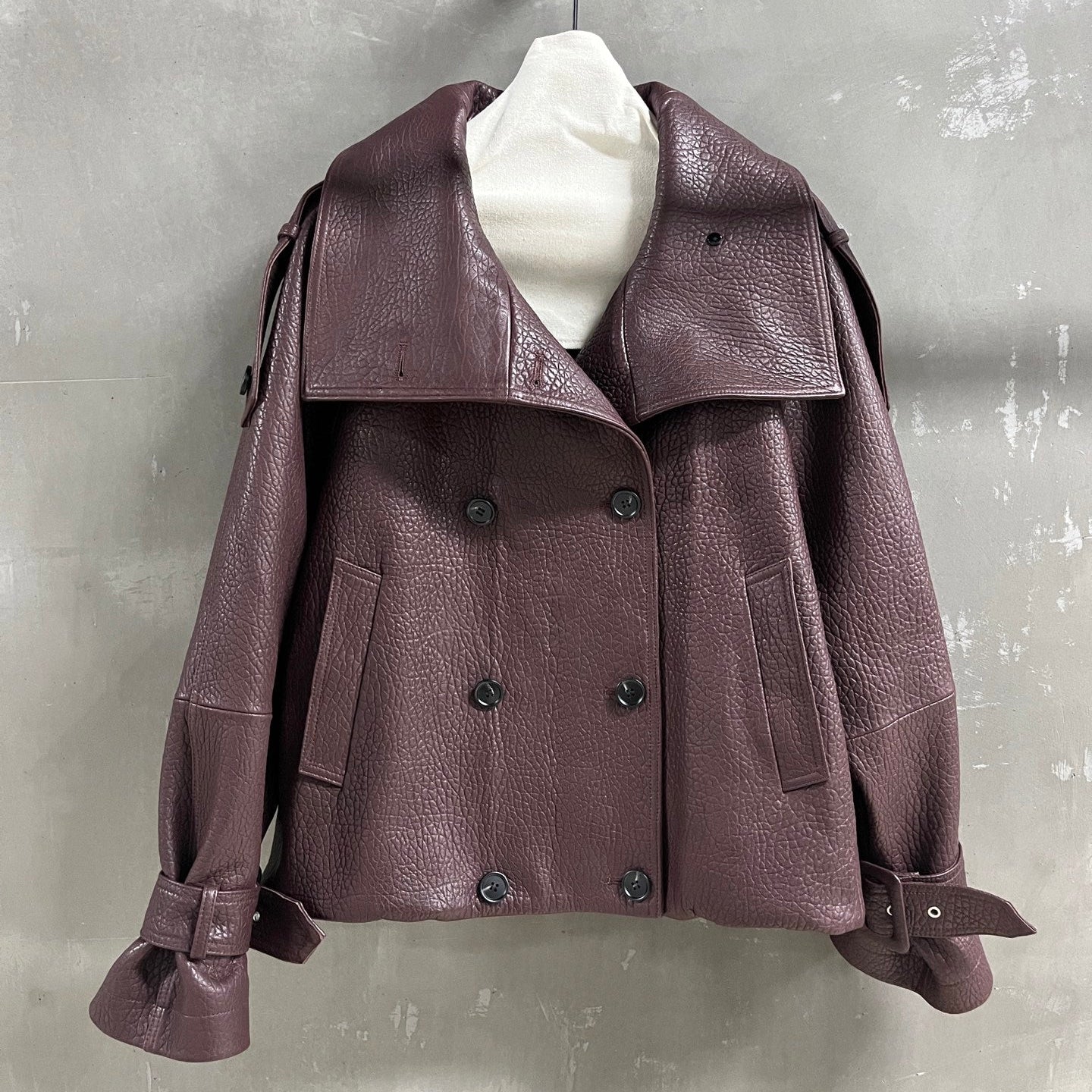 ACNE STUDIOS 25S LEATHER JACKET STYLE 333