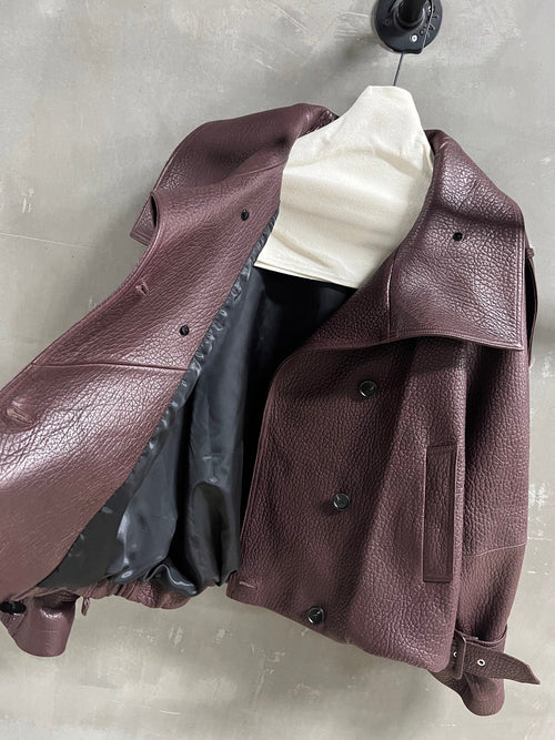 ACNE STUDIOS 25S LEATHER JACKET STYLE 333