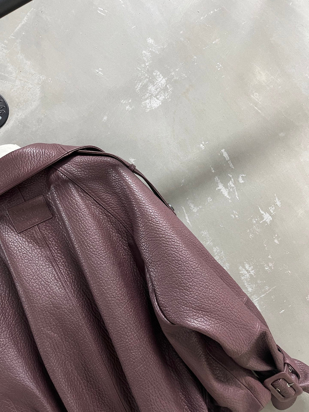 ACNE STUDIOS 25S LEATHER JACKET STYLE 333
