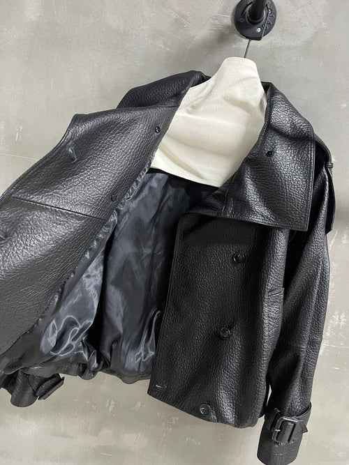 ACNE STUDIOS 25S LEATHER JACKET STYLE 332