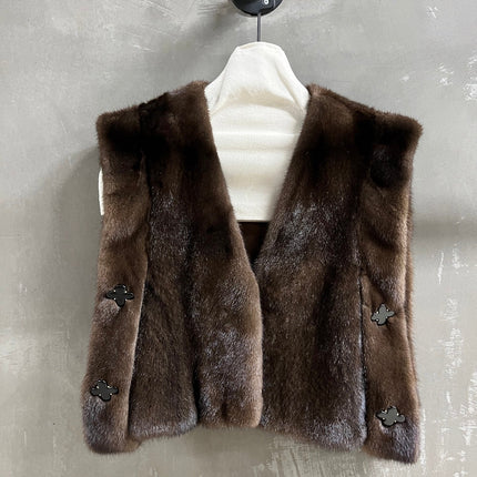 MIUMIU FUR VEST STYLE 684