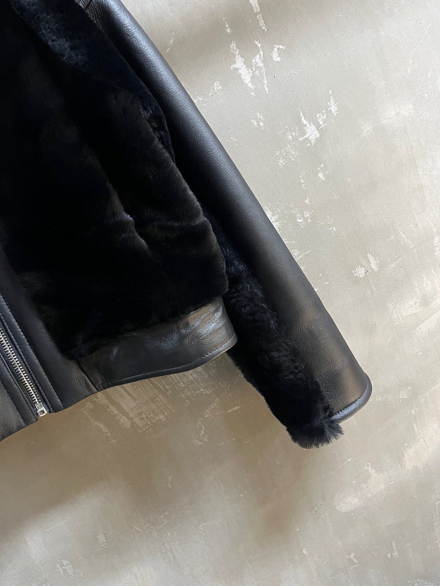 HERMES 25S SHEARLING JACKET 349