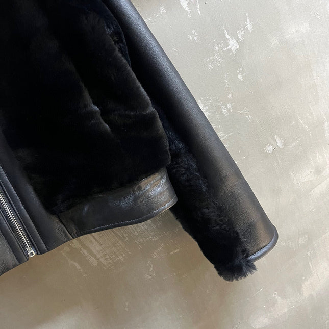 HERMES 25S SHEARLING JACKET 349