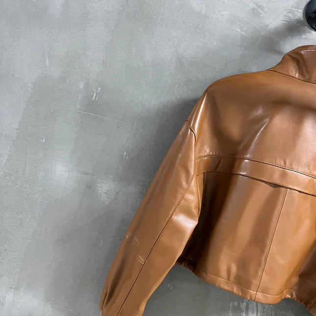 PRADA 26S LEATHER JACKET 1120